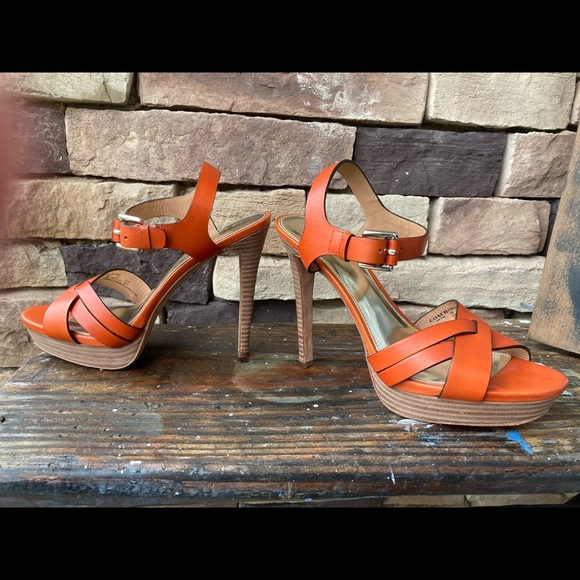 Coach Shoes - Coach Stiletto Strappy Sandal 8.5